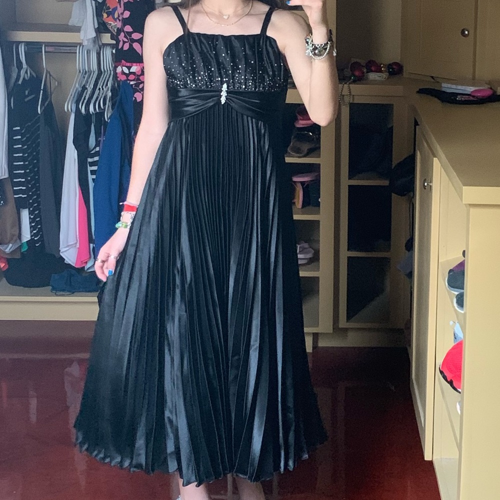 black dress